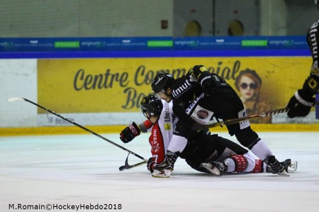 Photo hockey match Rouen - Amiens  le 16/03/2018