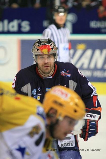 Photo hockey match Grenoble  - Strasbourg  le 04/03/2009
