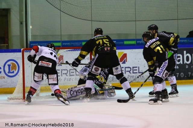 Photo hockey match Rouen - Amiens  le 16/03/2018