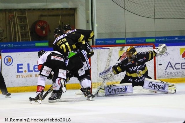 Photo hockey match Rouen - Amiens  le 16/03/2018