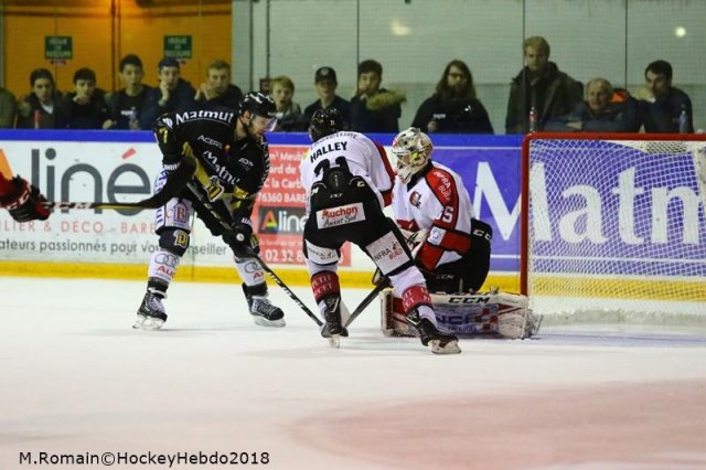 Photo hockey match Rouen - Amiens  le 16/03/2018