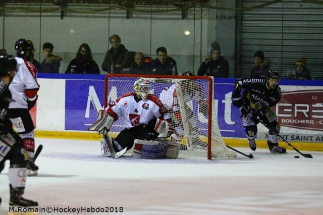 Photo hockey match Rouen - Amiens  le 16/03/2018