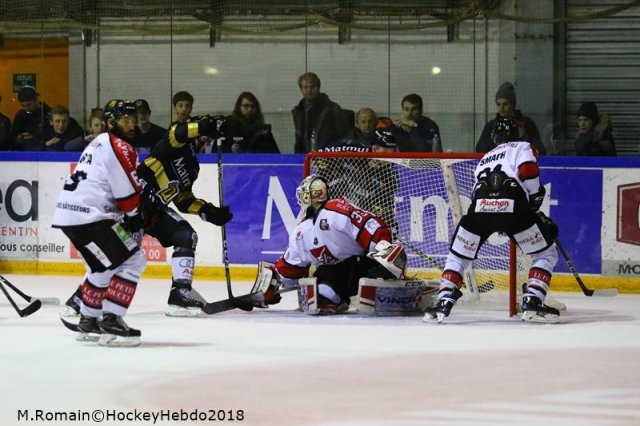 Photo hockey match Rouen - Amiens  le 16/03/2018