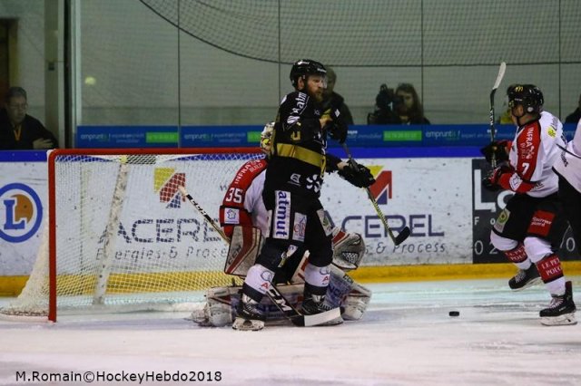 Photo hockey match Rouen - Amiens  le 16/03/2018