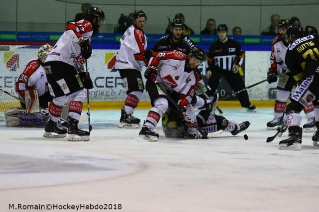 Photo hockey match Rouen - Amiens  le 16/03/2018