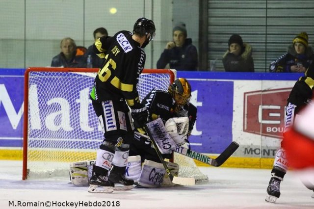 Photo hockey match Rouen - Amiens  le 16/03/2018