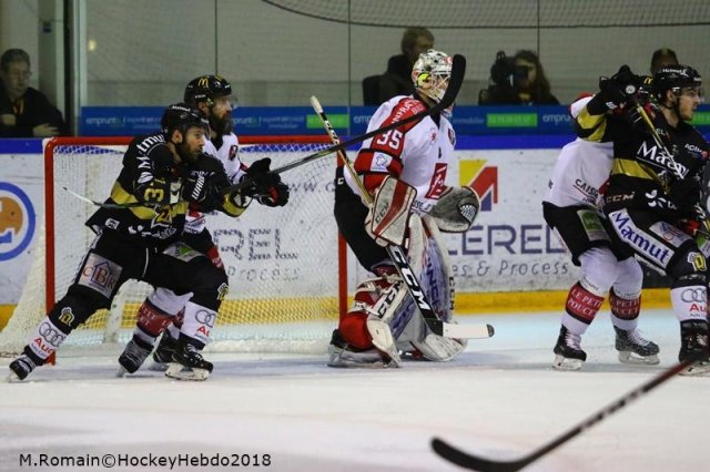 Photo hockey match Rouen - Amiens  le 16/03/2018