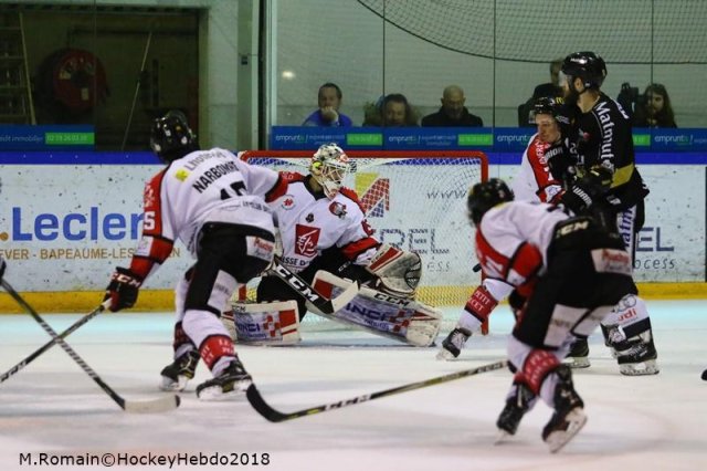Photo hockey match Rouen - Amiens  le 16/03/2018