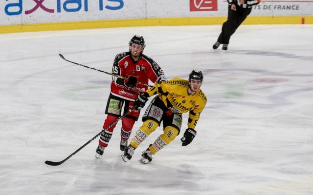 Photo hockey match Amiens  - Rouen le 13/03/2018