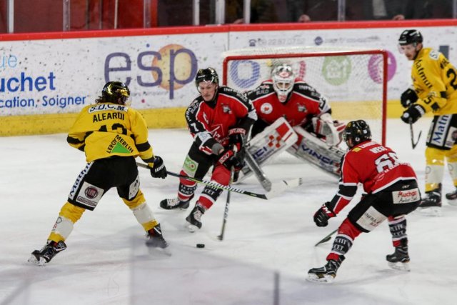 Photo hockey match Amiens  - Rouen le 13/03/2018
