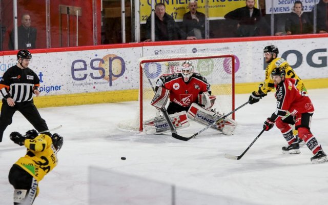 Photo hockey match Amiens  - Rouen le 13/03/2018