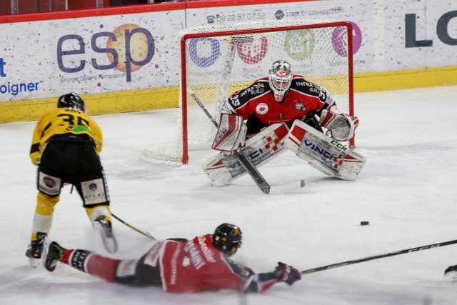 Photo hockey match Amiens  - Rouen le 13/03/2018