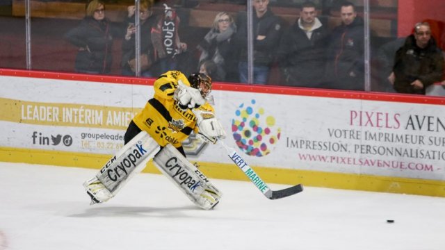 Photo hockey match Amiens  - Rouen le 13/03/2018