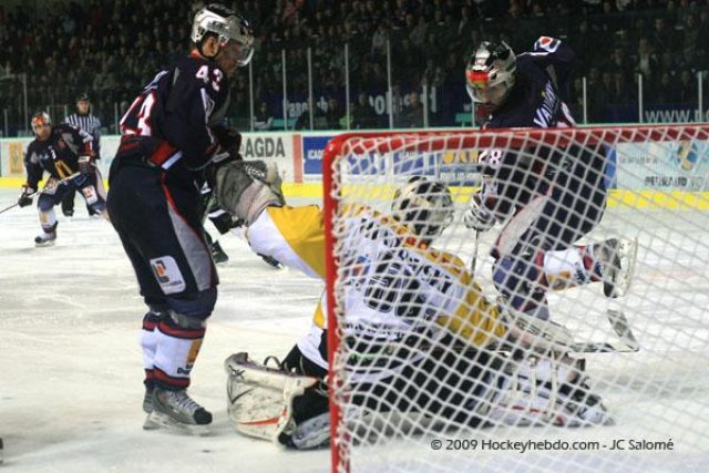 Photo hockey match Grenoble  - Strasbourg  le 04/03/2009