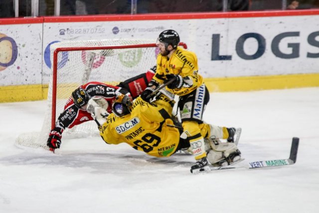 Photo hockey match Amiens  - Rouen le 13/03/2018