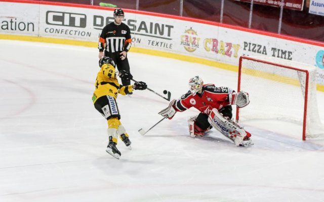 Photo hockey match Amiens  - Rouen le 13/03/2018
