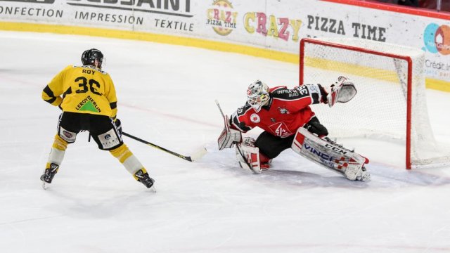 Photo hockey match Amiens  - Rouen le 13/03/2018