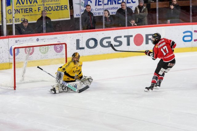 Photo hockey match Amiens  - Rouen le 13/03/2018