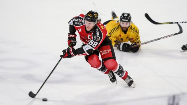 Photo hockey match Amiens  - Rouen le 14/03/2018