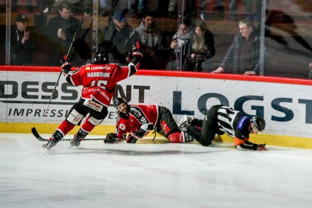 Photo hockey match Amiens  - Rouen le 14/03/2018