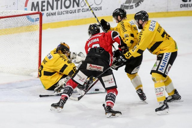 Photo hockey match Amiens  - Rouen le 14/03/2018