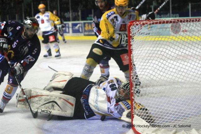 Photo hockey match Grenoble  - Strasbourg  le 04/03/2009