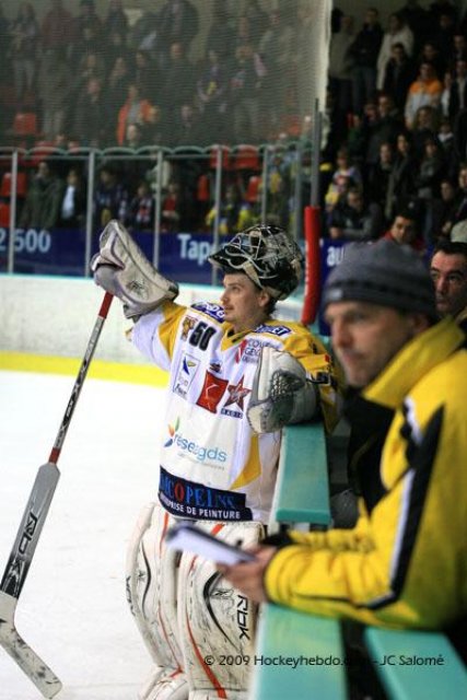 Photo hockey match Grenoble  - Strasbourg  le 04/03/2009
