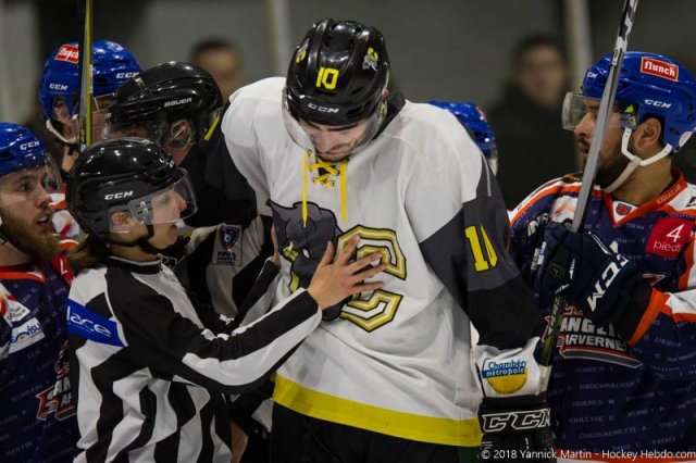 Photo hockey match Clermont-Ferrand - Chambéry le 17/03/2018