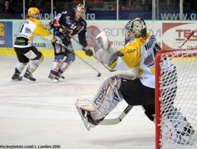 Photo hockey match Grenoble  - Strasbourg  le 04/03/2009