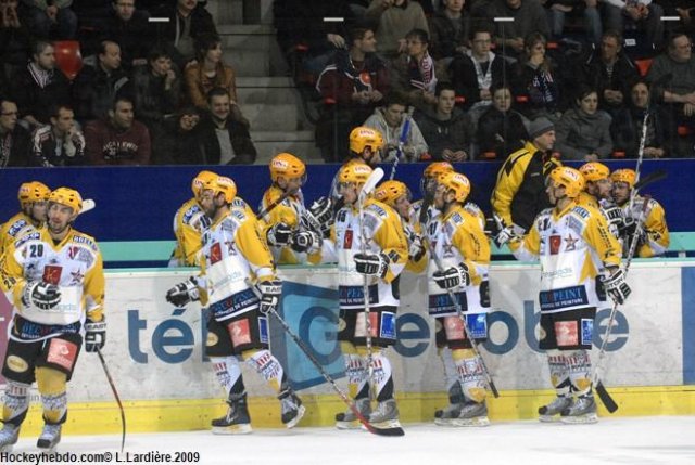 Photo hockey match Grenoble  - Strasbourg  le 04/03/2009