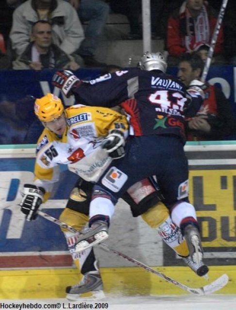 Photo hockey match Grenoble  - Strasbourg  le 04/03/2009