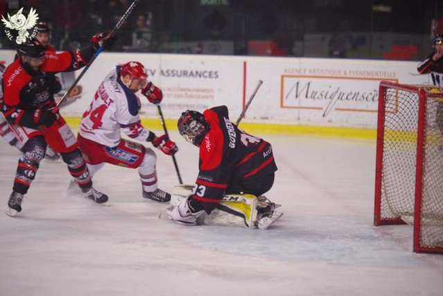 Photo hockey match Bordeaux - Grenoble  le 18/03/2018