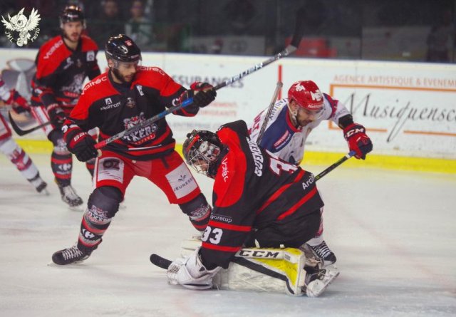 Photo hockey match Bordeaux - Grenoble  le 18/03/2018