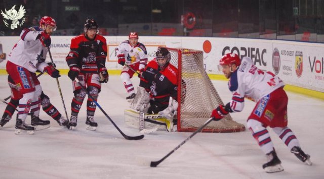 Photo hockey match Bordeaux - Grenoble  le 18/03/2018