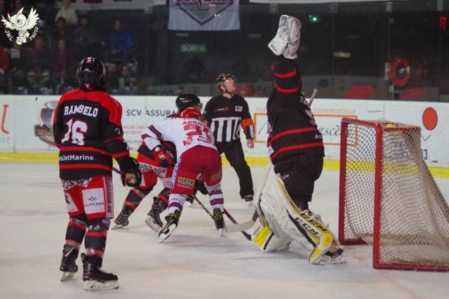 Photo hockey match Bordeaux - Grenoble  le 18/03/2018