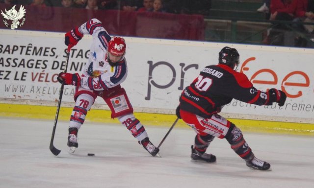 Photo hockey match Bordeaux - Grenoble  le 18/03/2018