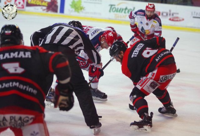 Photo hockey match Bordeaux - Grenoble  le 18/03/2018