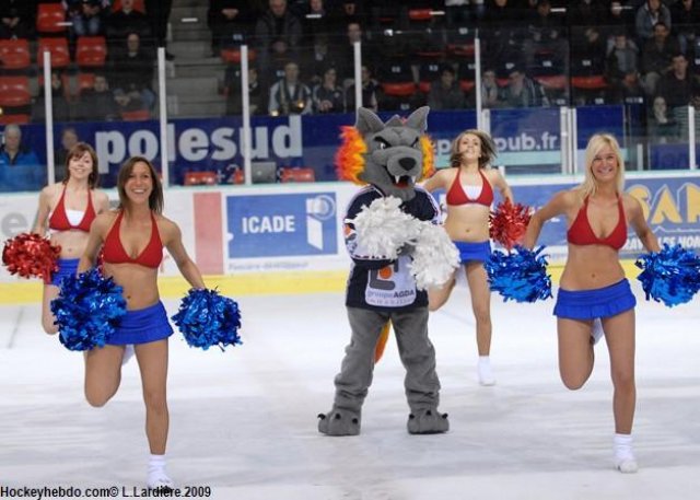 Photo hockey match Grenoble  - Strasbourg  le 04/03/2009