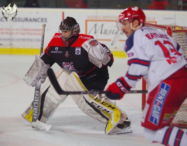 Photo hockey match Bordeaux - Grenoble  le 18/03/2018