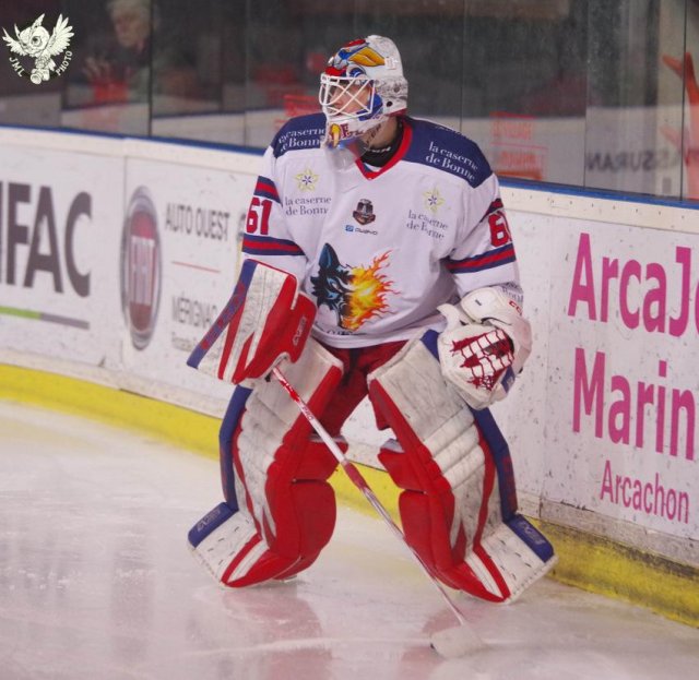 Photo hockey match Bordeaux - Grenoble  le 18/03/2018