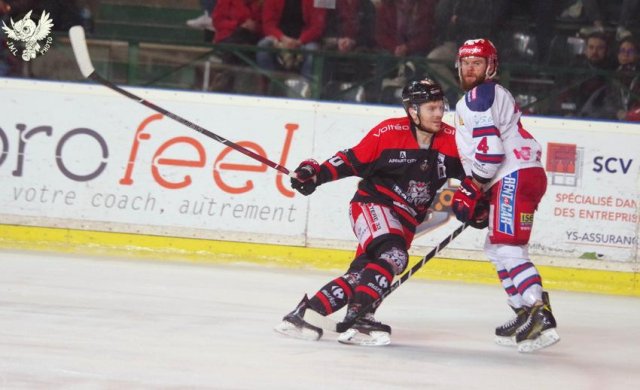Photo hockey match Bordeaux - Grenoble  le 18/03/2018