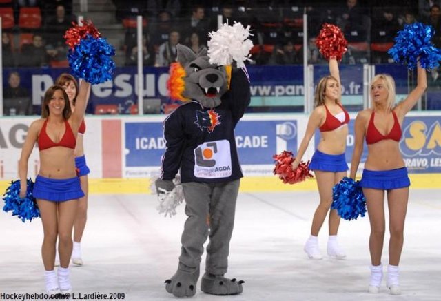 Photo hockey match Grenoble  - Strasbourg  le 04/03/2009