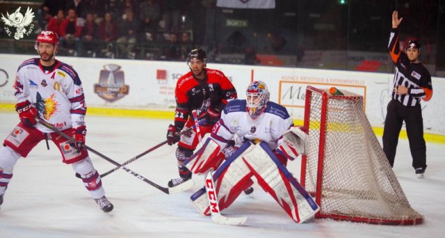 Photo hockey match Bordeaux - Grenoble  le 18/03/2018