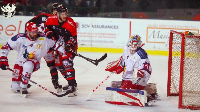 Photo hockey match Bordeaux - Grenoble  le 18/03/2018