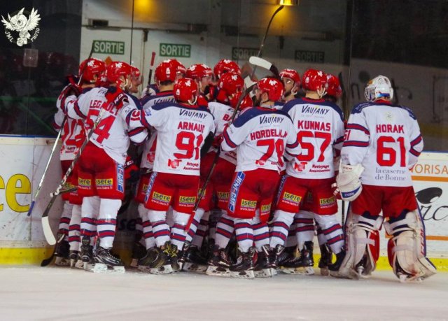 Photo hockey match Bordeaux - Grenoble  le 18/03/2018