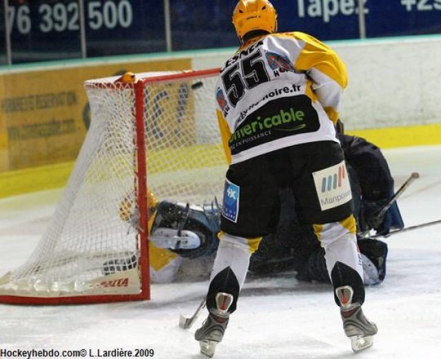 Photo hockey match Grenoble  - Strasbourg  le 04/03/2009