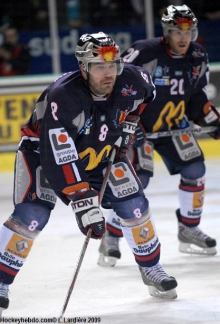 Photo hockey match Grenoble  - Strasbourg  le 04/03/2009