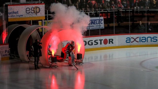Photo hockey match Amiens  - Rouen le 18/03/2018