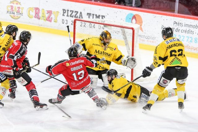 Photo hockey match Amiens  - Rouen le 18/03/2018