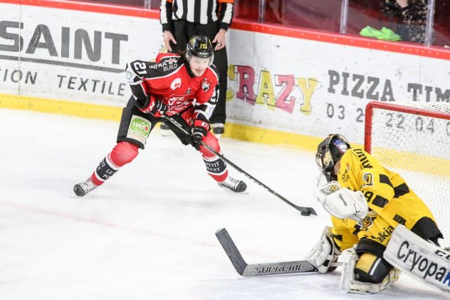 Photo hockey match Amiens  - Rouen le 18/03/2018